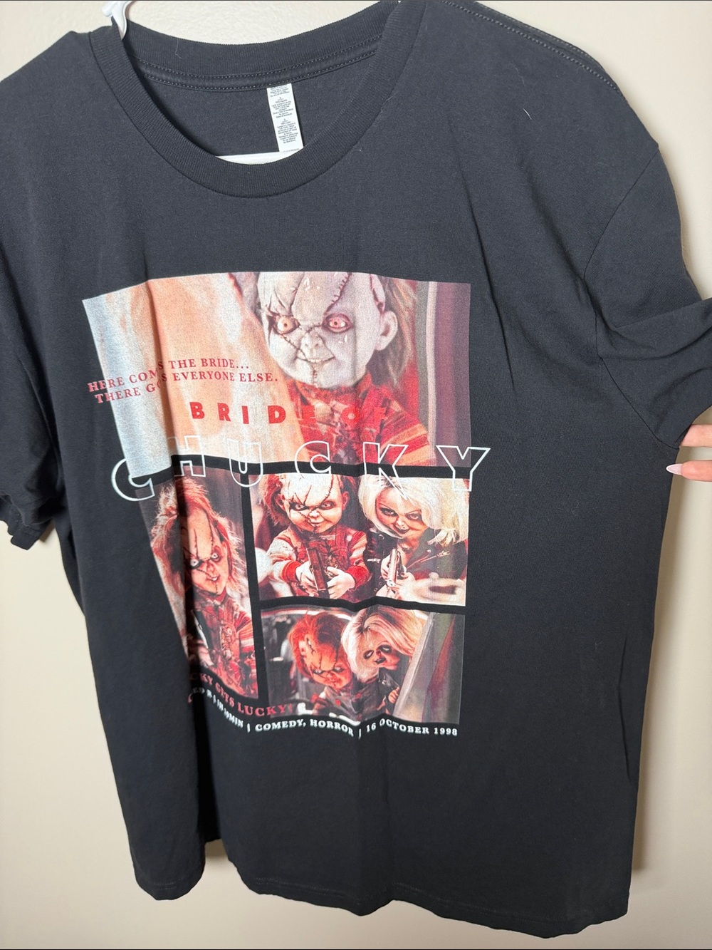 Chucky Bride Graphic Tee - Black